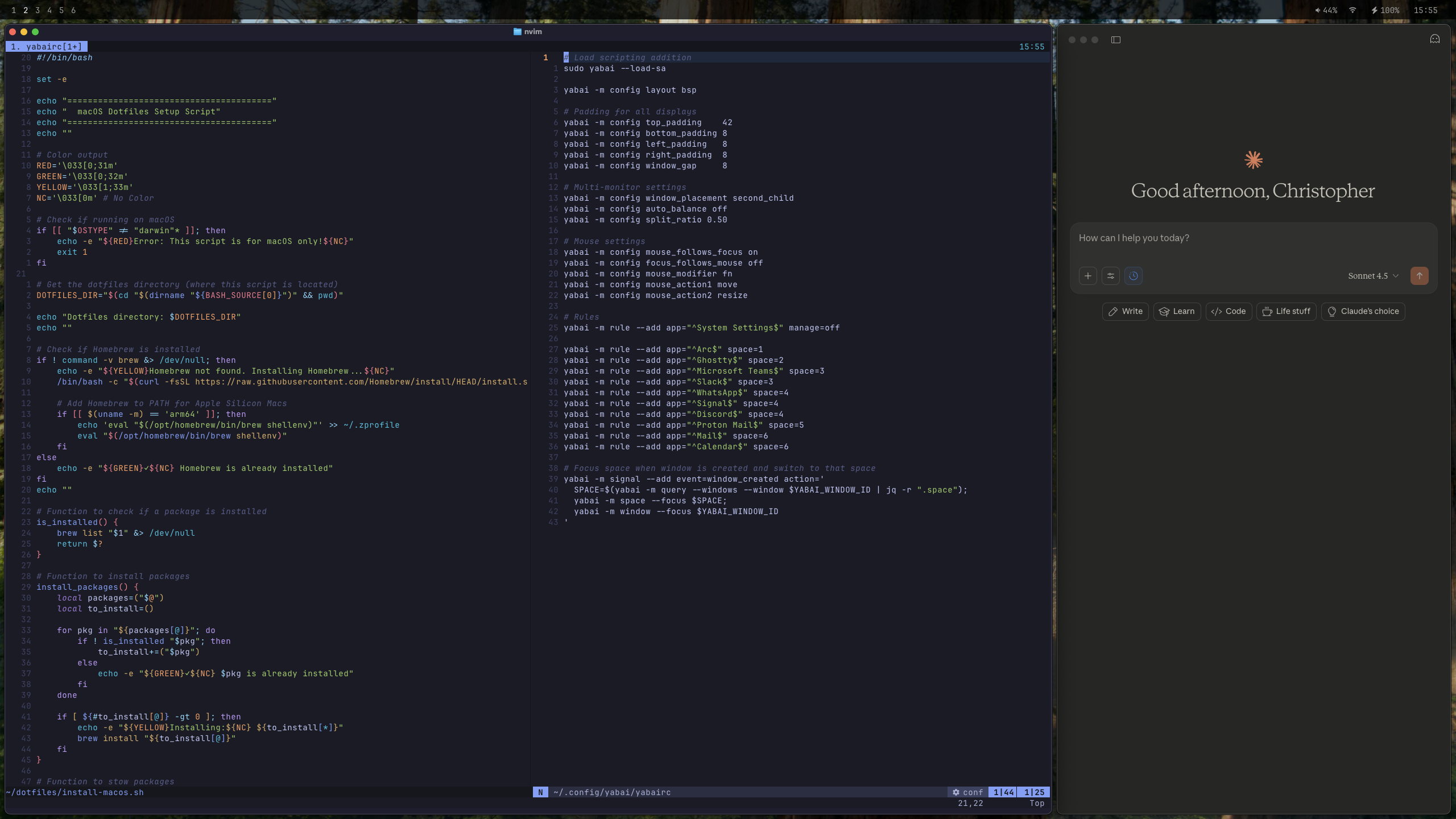 Example of how it looks.